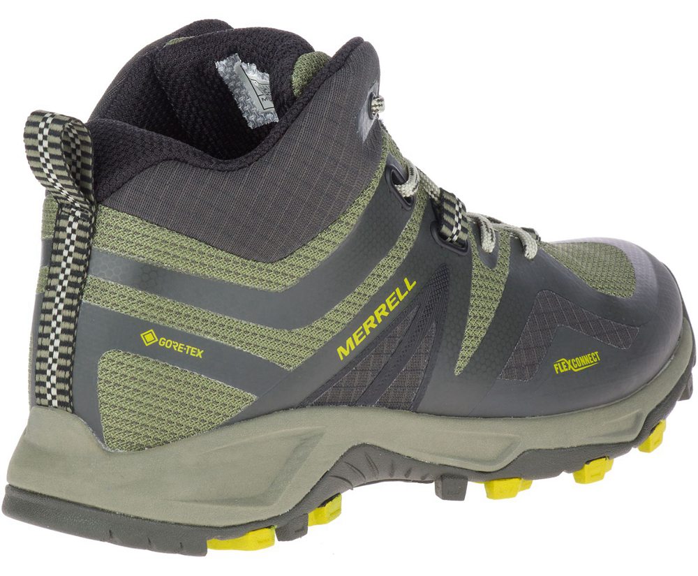 Merrell Boots Olive - MQM Flex 2 Mid GORE-TEX® - Womens 34GKBIAXS